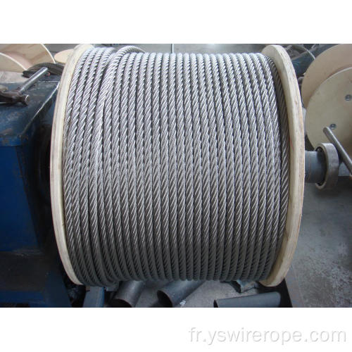 316 ROPE DE VIEUX en acier inoxydable 7x7 4,0 mm